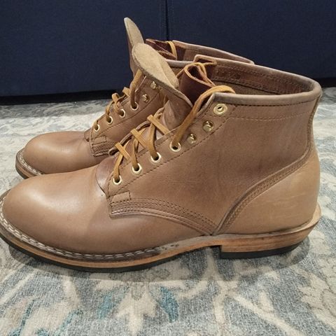 Nicks MTO in Horween Natural Chromexcel