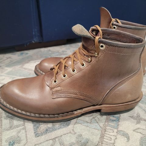 View photo of Nicks MTO in Horween Natural Chromexcel