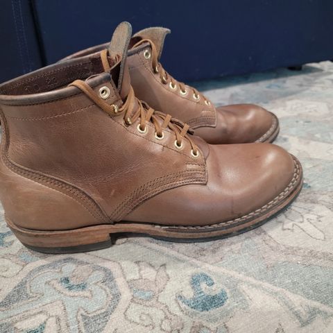 Nicks MTO in Horween Natural Chromexcel