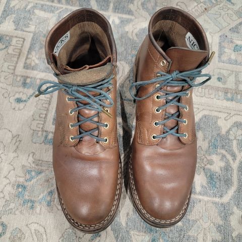 View photo of Nicks MTO in Horween Natural Chromexcel