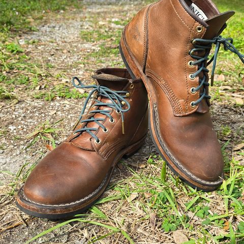 View photo of Nicks MTO in Horween Natural Chromexcel