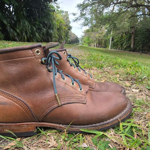 View photo of Nicks MTO in Horween Natural Chromexcel