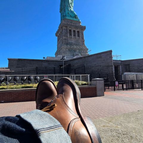 View photo of Nicks MTO in Horween Natural Chromexcel