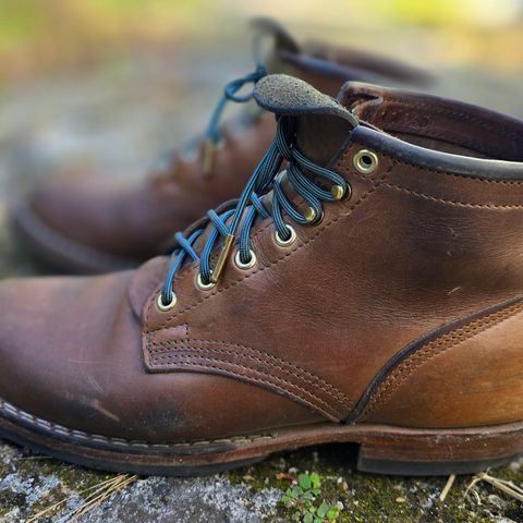 View photo of Nicks MTO in Horween Natural Chromexcel