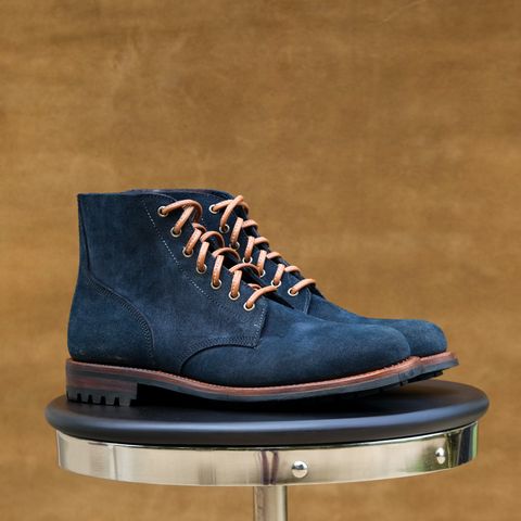 Oak Street Bootmakers Field Boot in Horween Natural Indigo Chromexcel Roughout