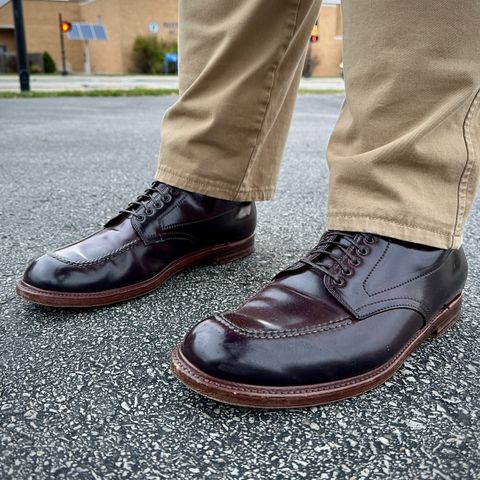 Alden Indy Boot in Horween Color 8 Shell Cordovan