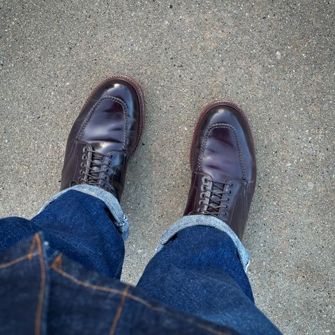 Alden Indy Boot in Horween Color 8 Shell Cordovan