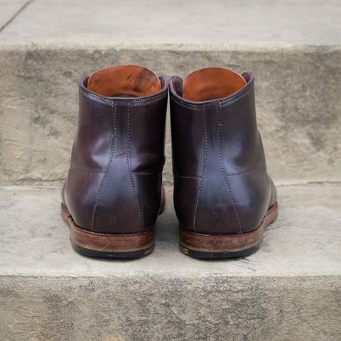 Alden Indy Boot in Horween Color 8 Shell Cordovan