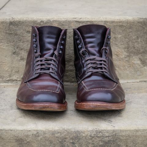 Alden Indy Boot in Horween Color 8 Shell Cordovan