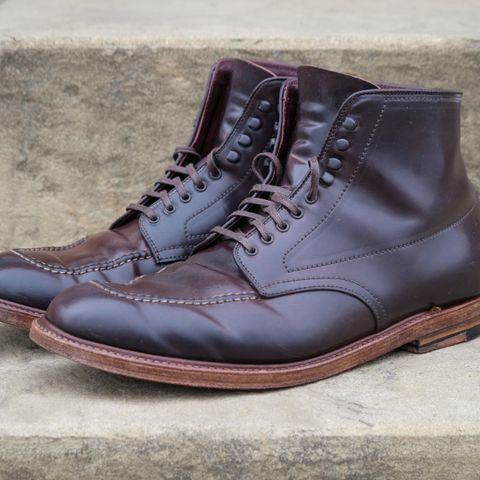 Alden Indy Boot in Horween Color 8 Shell Cordovan
