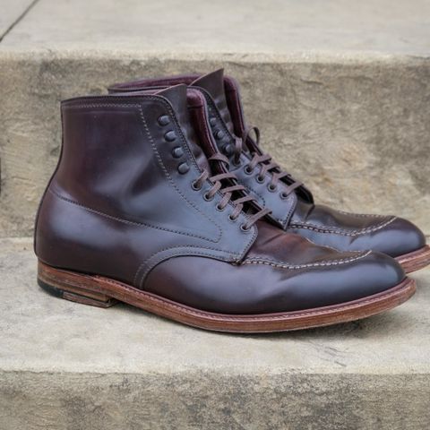 Alden Indy Boot in Horween Color 8 Shell Cordovan