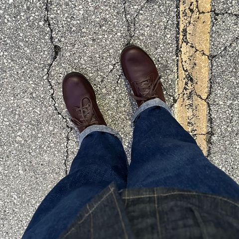 Onderhoud LVL01 Derby Boot in J&FJ Baker Brown Russian Calf
