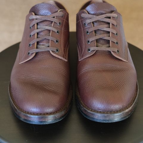 View photo of Onderhoud LVL01 Derby Boot in J&FJ Baker Brown Russian Calf