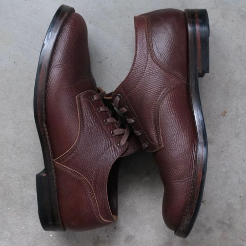 View photo of Onderhoud LVL01 Derby Boot in J&FJ Baker Brown Russian Calf