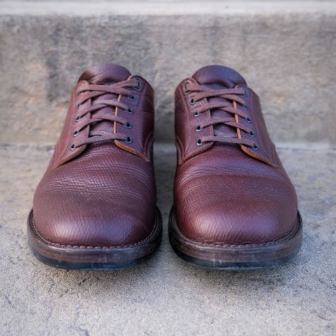 View photo of Onderhoud LVL01 Derby Boot in J&FJ Baker Brown Russian Calf