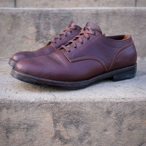 View photo of Onderhoud LVL01 Derby Boot in J&FJ Baker Brown Russian Calf