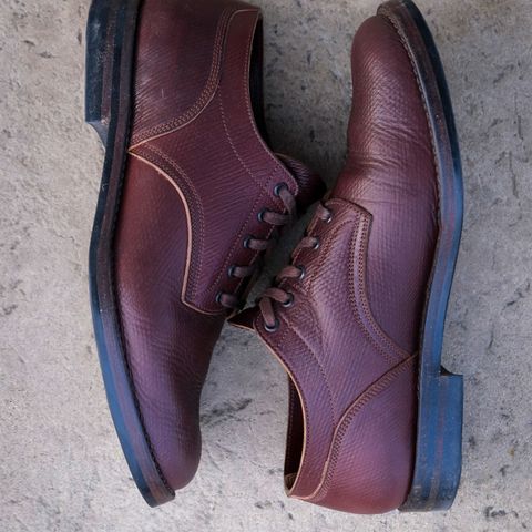 View photo of Onderhoud LVL01 Derby Boot in J&FJ Baker Brown Russian Calf