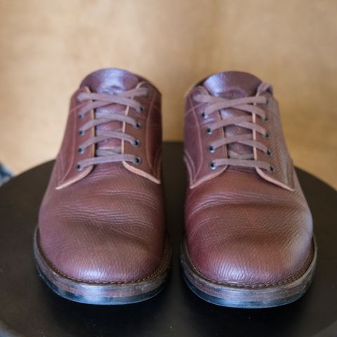 View photo of Onderhoud LVL01 Derby Boot in J&FJ Baker Brown Russian Calf