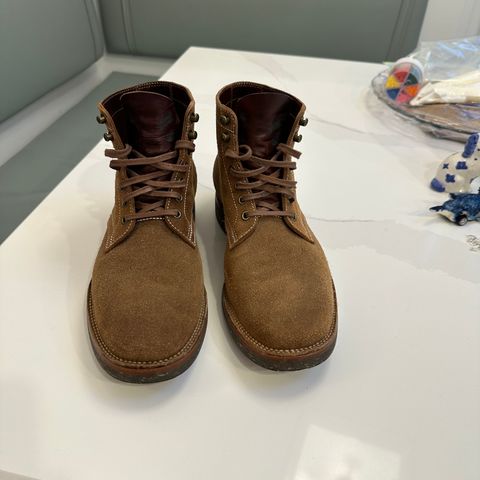 Flame Panda Boondocker in Horween Natural Chromexcel Roughout
