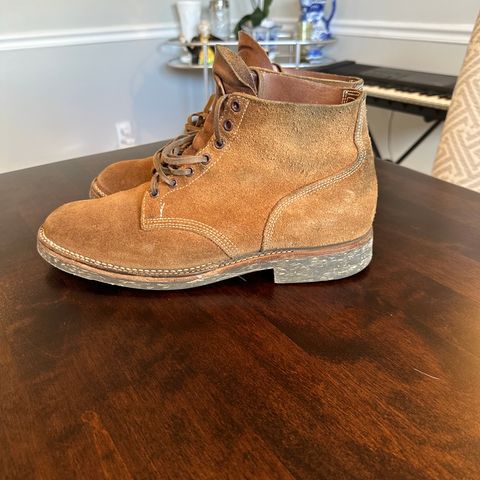 Viberg Boondocker in Horween Brown Chromexcel Roughout