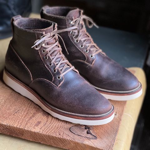 Search result thumbnail of Viberg Scout Boot in Horween Brown Waxed Flesh