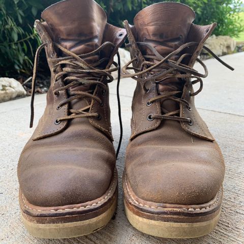 View photo of White's 350 Cruiser in Horween Natural Waxed Flesh