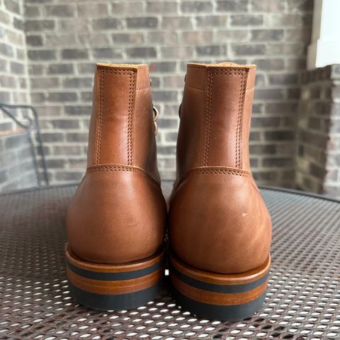 Truman Moc Toe in British Tan Grizzly