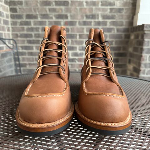 Truman Moc Toe in British Tan Grizzly