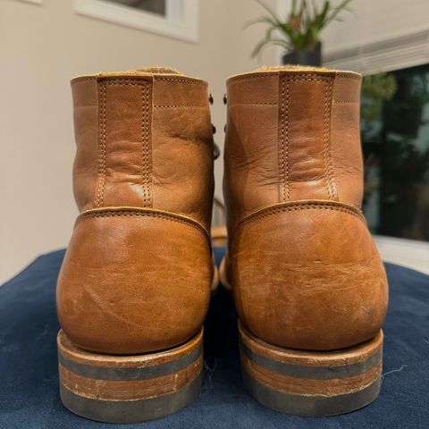 View photo of Truman Moc Toe in British Tan Grizzly