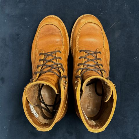 View photo of Truman Moc Toe in British Tan Grizzly