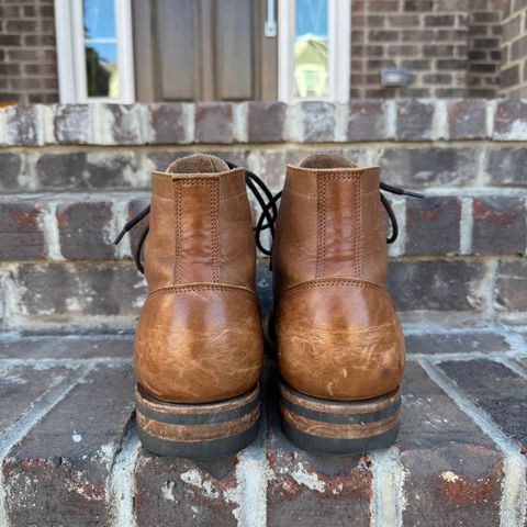 View photo of Truman Moc Toe in British Tan Grizzly