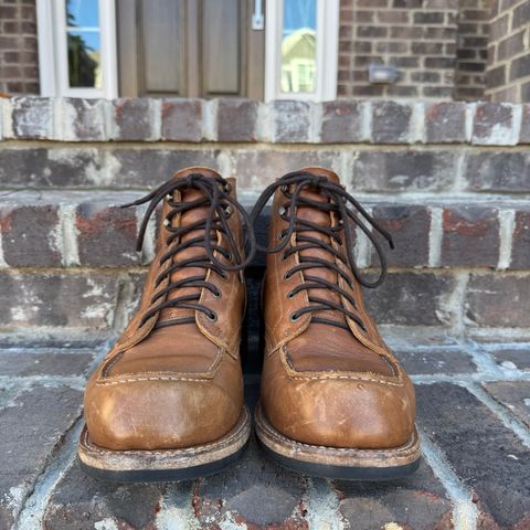 View photo of Truman Moc Toe in British Tan Grizzly