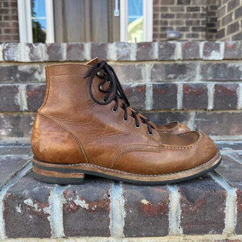 View photo of Truman Moc Toe in British Tan Grizzly