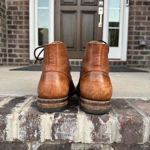 View photo of Truman Moc Toe in British Tan Grizzly