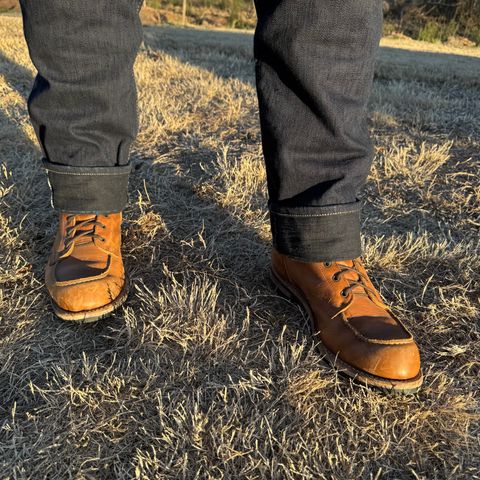 View photo of Truman Moc Toe in British Tan Grizzly