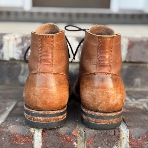 View photo of Truman Moc Toe in British Tan Grizzly