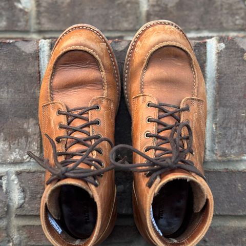 View photo of Truman Moc Toe in British Tan Grizzly