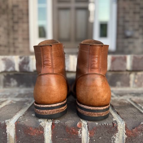 Truman Moc Toe in British Tan Grizzly
