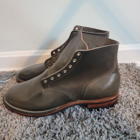 Viberg Boondocker in Maryam Olive TPR Horsebutt