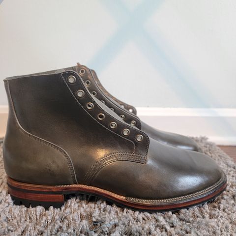 Viberg Boondocker in Maryam Olive TPR Horsebutt