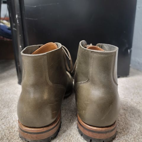 Viberg Boondocker in Maryam Olive TPR Horsebutt
