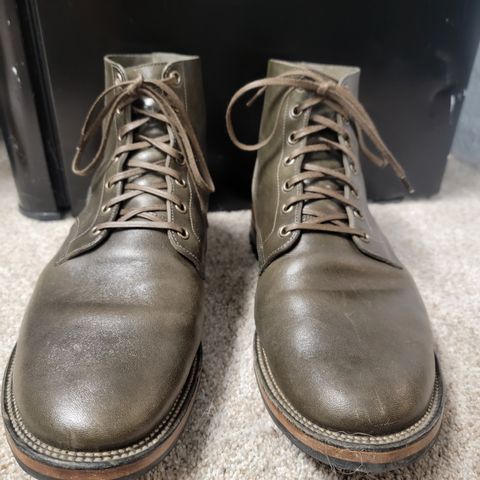 Viberg Boondocker in Maryam Olive TPR Horsebutt