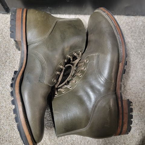 Viberg Boondocker in Maryam Olive TPR Horsebutt