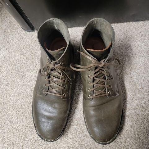 Viberg Boondocker in Maryam Olive TPR Horsebutt