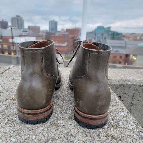 Viberg Boondocker in Maryam Olive TPR Horsebutt