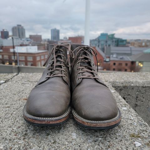 Viberg Boondocker in Maryam Olive TPR Horsebutt