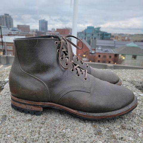 Viberg Boondocker in Maryam Olive TPR Horsebutt