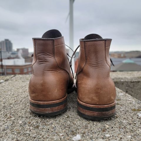 View photo of Viberg Service Boot BCT in Horween Natural Chromexcel