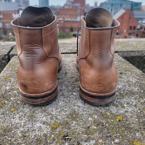 View photo of Viberg Service Boot BCT in Horween Natural Chromexcel