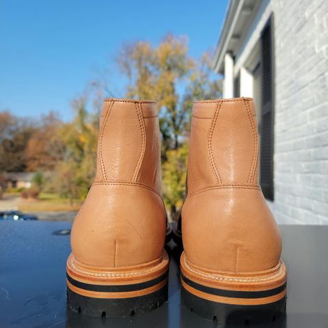 Grant Stone Ottawa Boot in Incas Natural Kangaroo